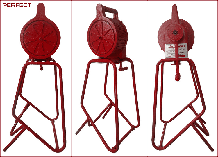 Hand Operated Siren With Stand