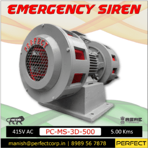 PC-MS-3D-500 5 km siren