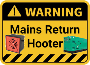 Mains Return Hooter – Phase Failure Alarm – Power Failure Alert System